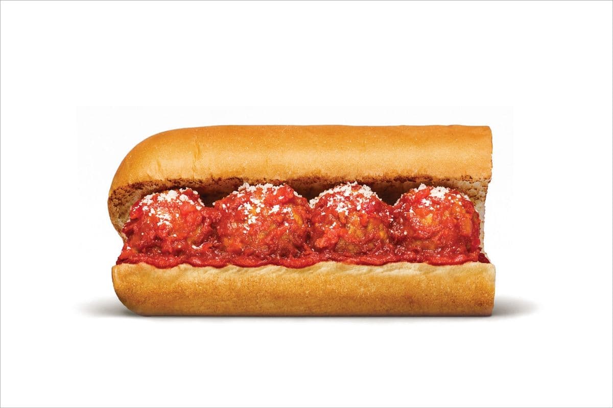 6" Meatball Marinara Sub (450 Cals)