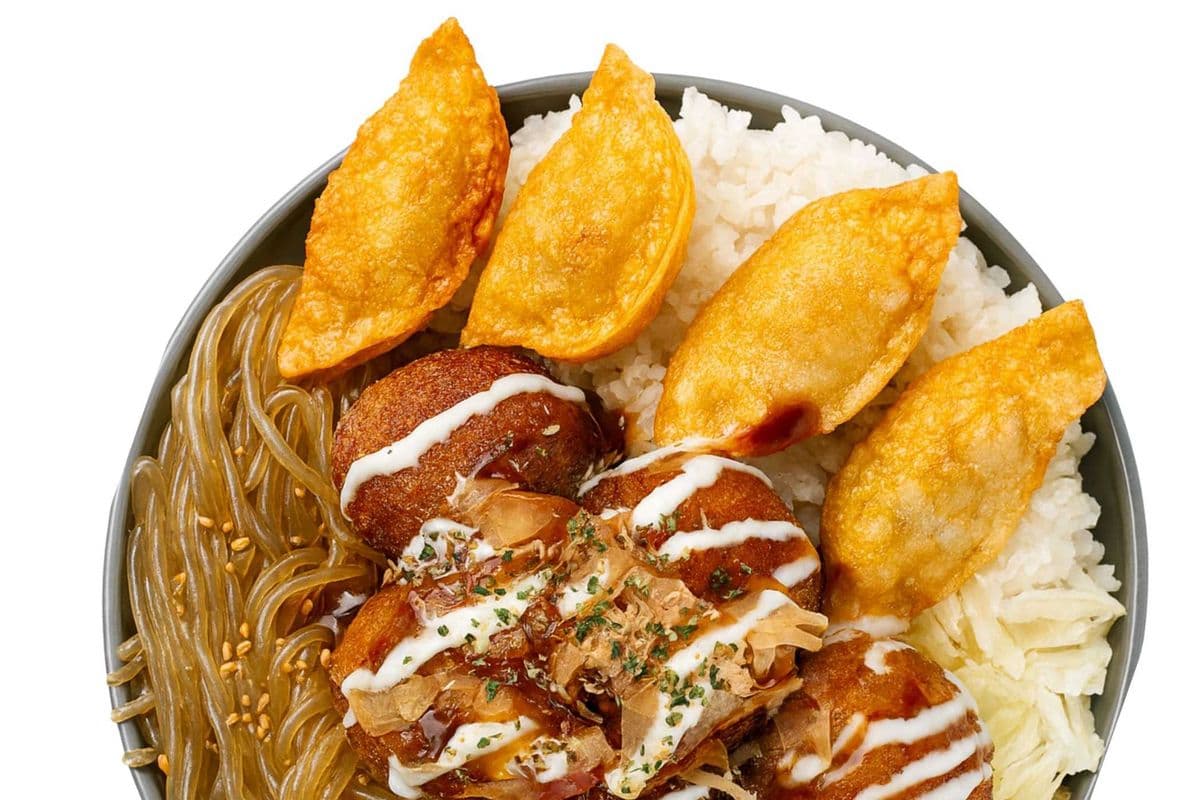 Rice Bowl-Takoyaki