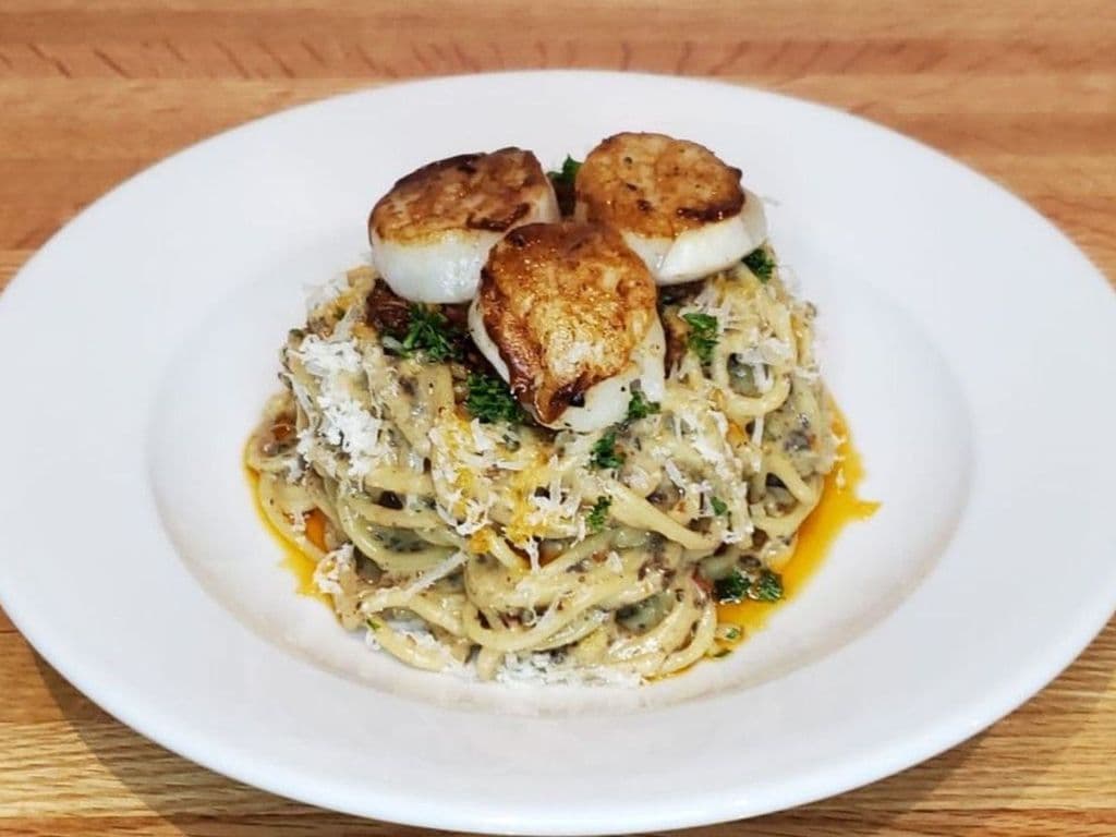 Scallop XO Spaghettini