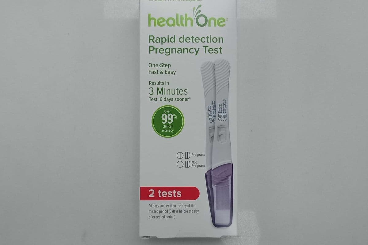 Health One Step Pregnancy 2-tests (2 tests)