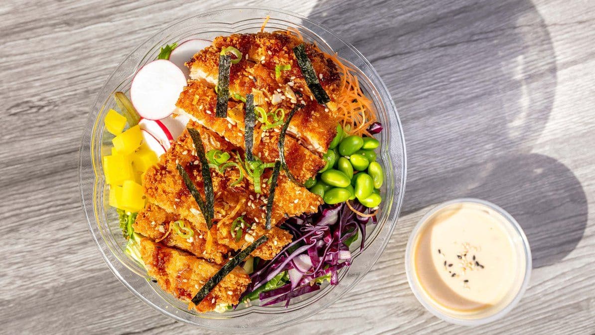P3. Poké poulet Katsu / Katsu chicken Poké