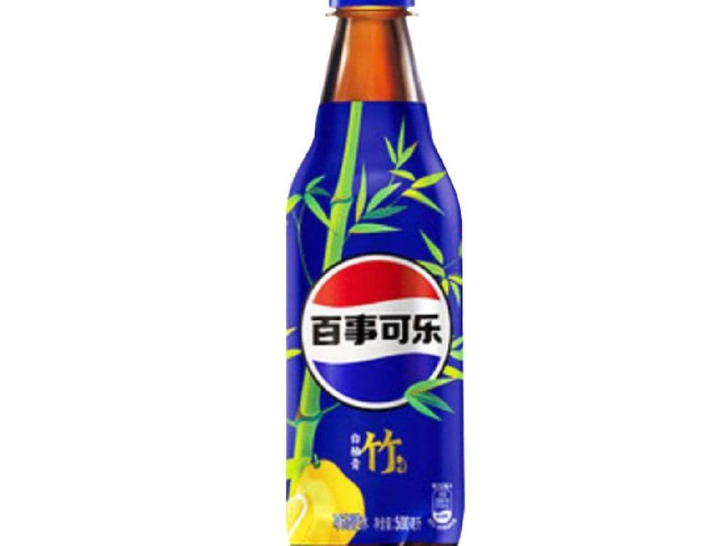Pepsi White Pomelo & Green Bamboo Bottle (China)
