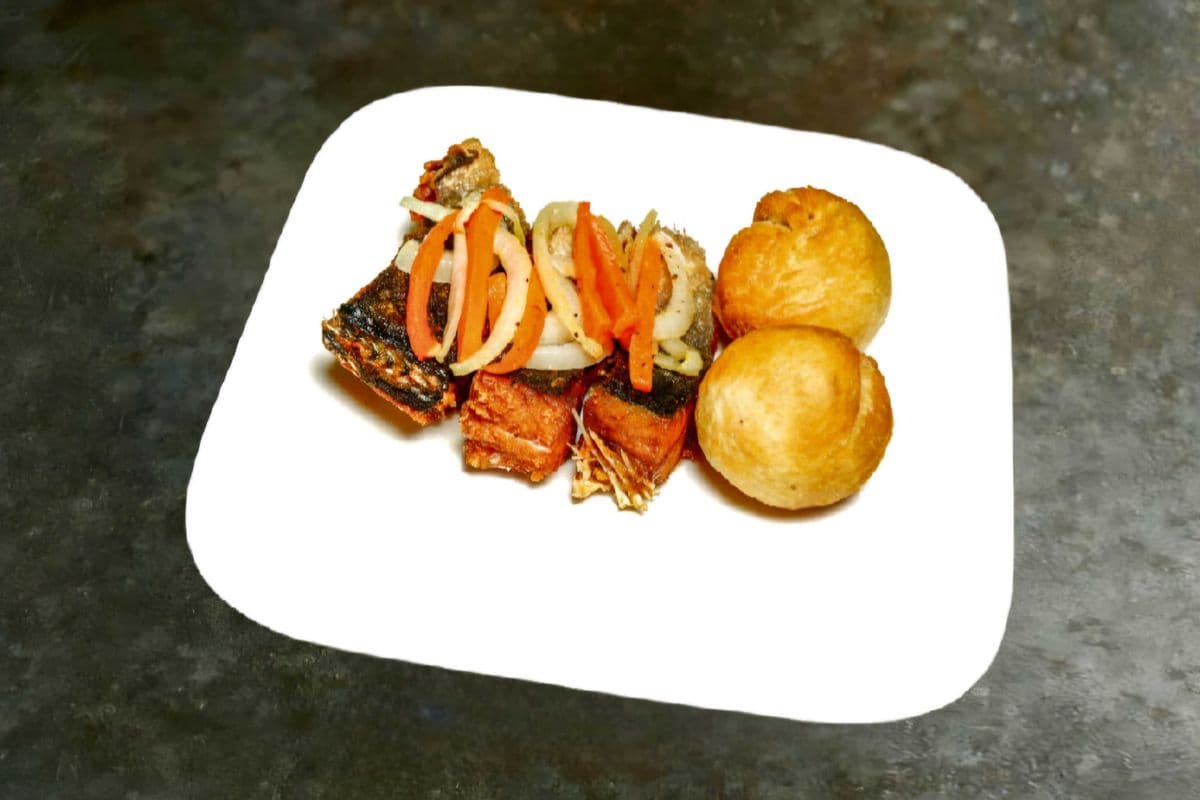 Saltfish and Dumpling