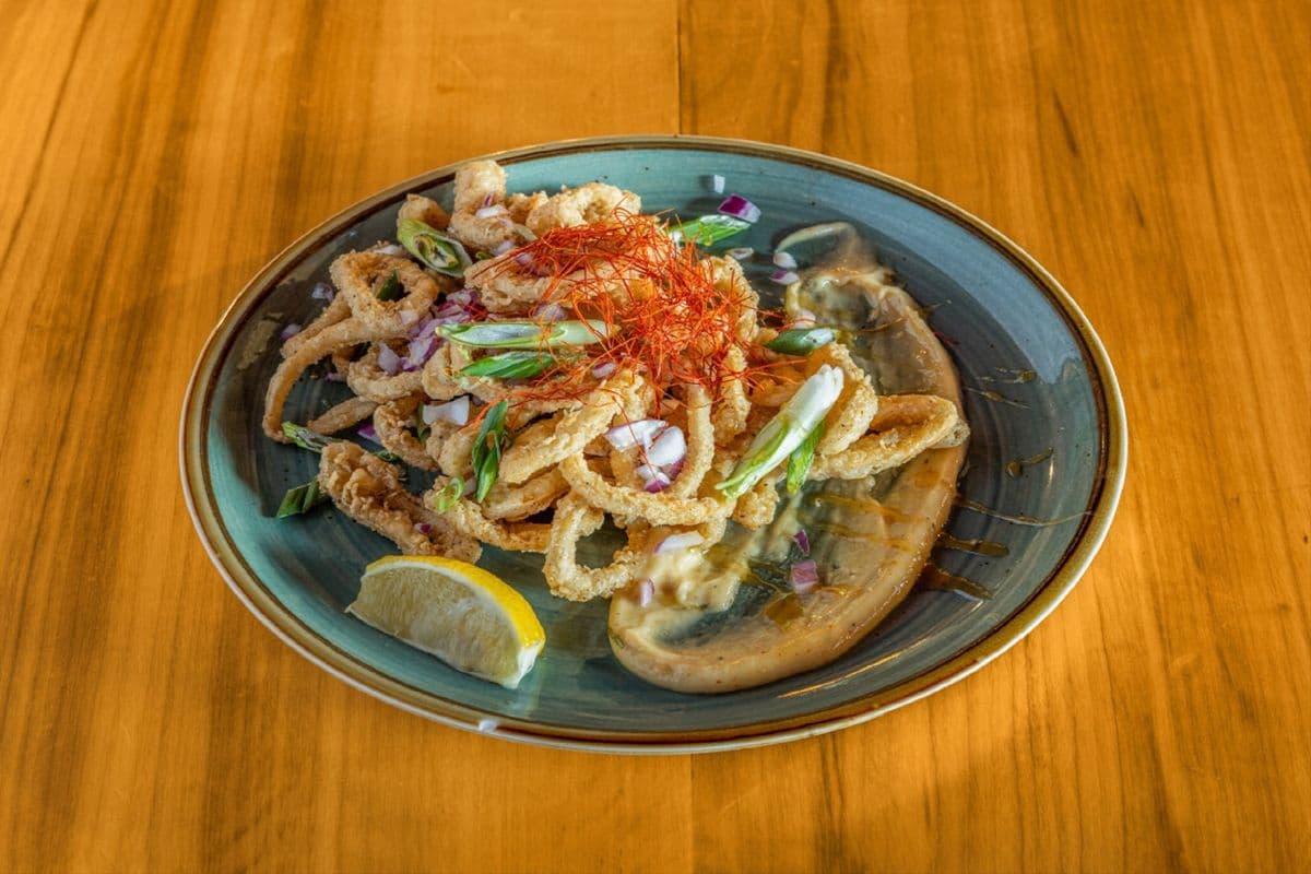 Spicy Buttermilk Fried Calamari