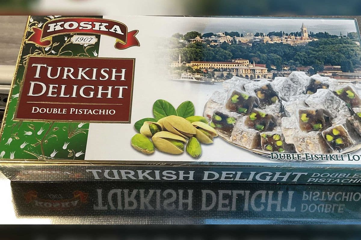 Koska Turkish Delight with Duble Pistachio 400g