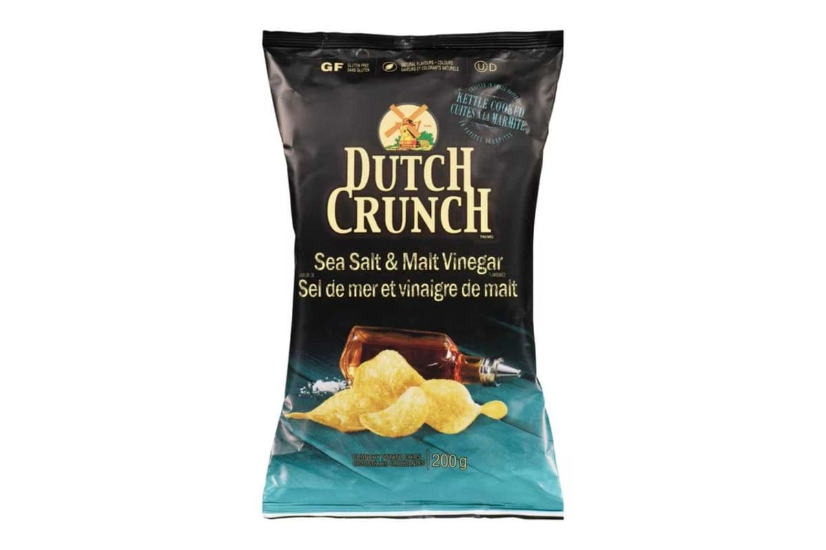 Dutch Crunch Sea Salt & Malt Vinegar (200 g)