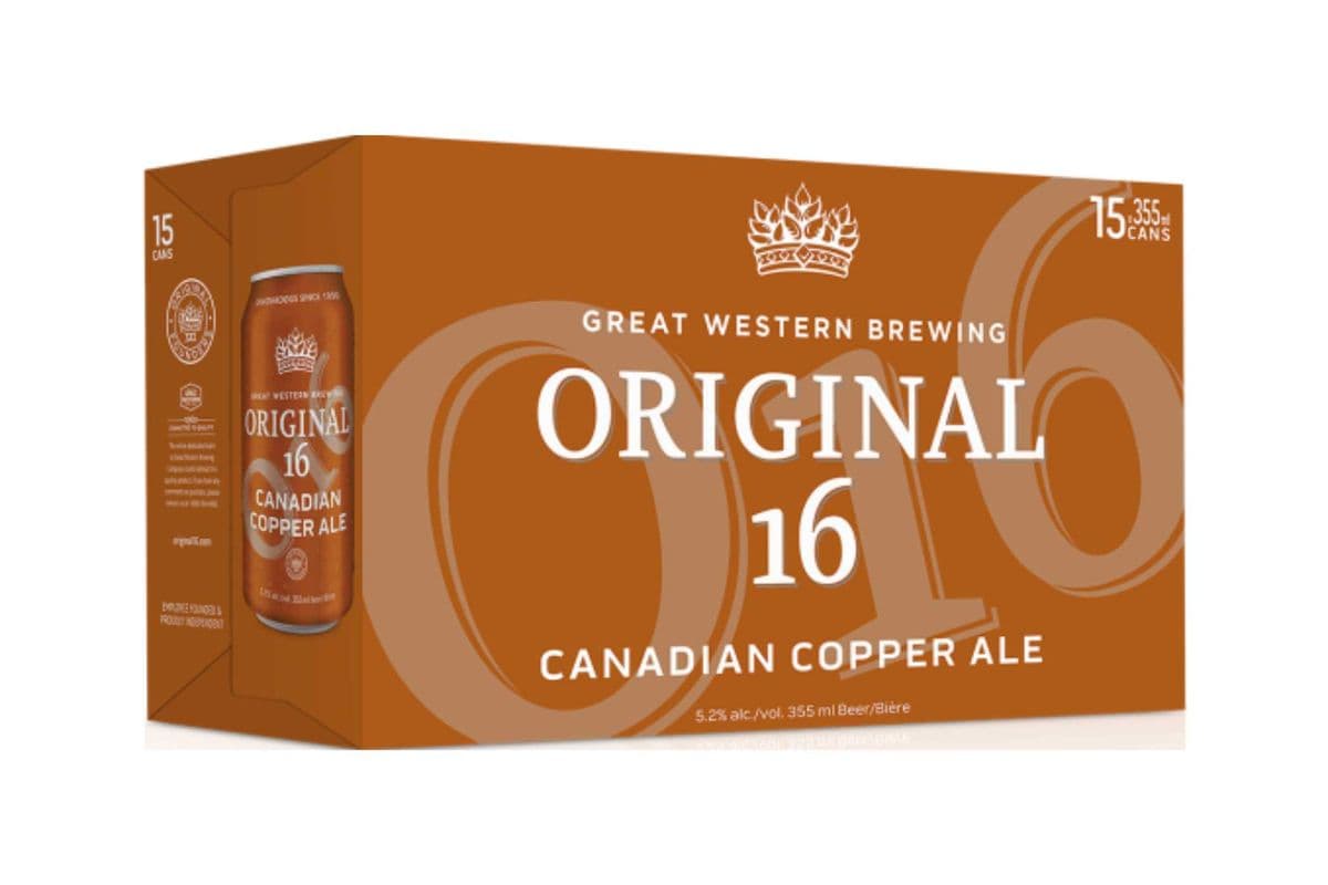 Original 16 Canadian Copper Ale (15 x 355 ml)