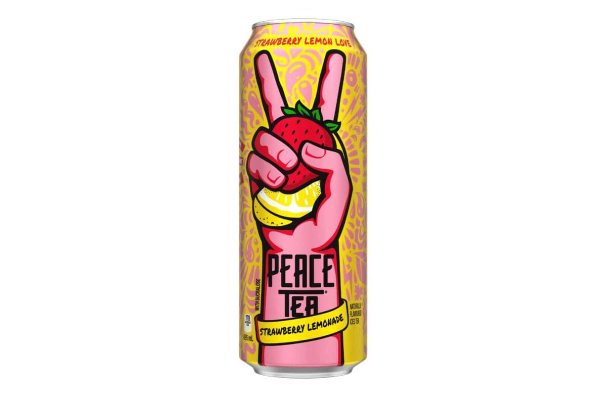 Peace Tea Strawberry Lemonade (695ml)