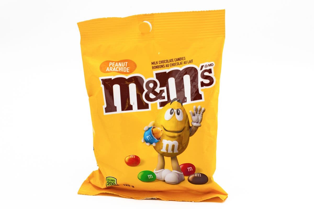 M&M's Milk Chocolate Candies (Peanut) 巧克力豆 花生味