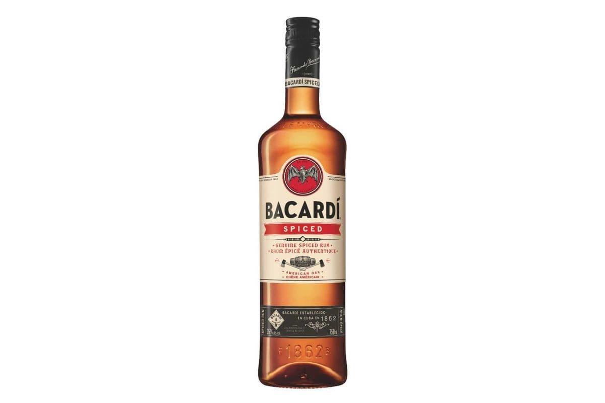 Bacardi Spiced Rum (1 x 750 ml Bottle)