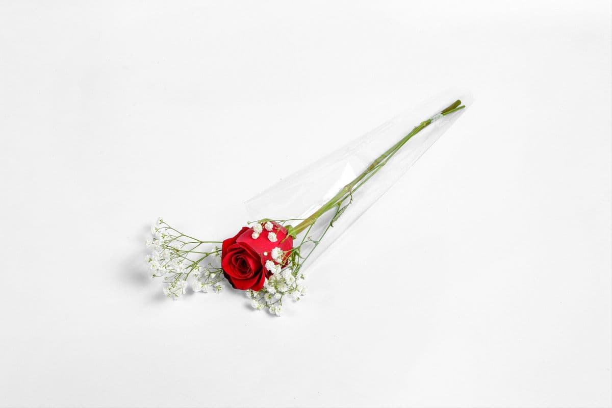 Singe Rose Bouquet