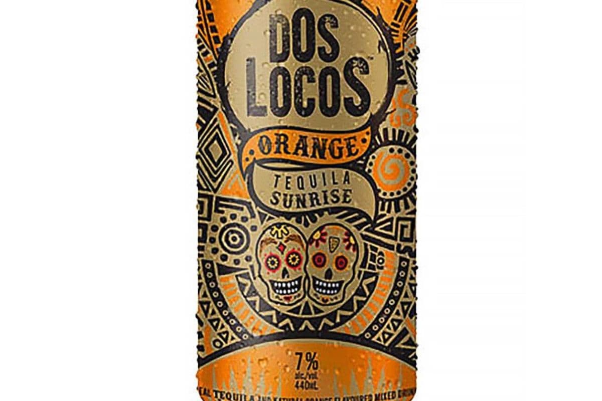 Dos Locas Sunrise (1 x 440 ml Can)