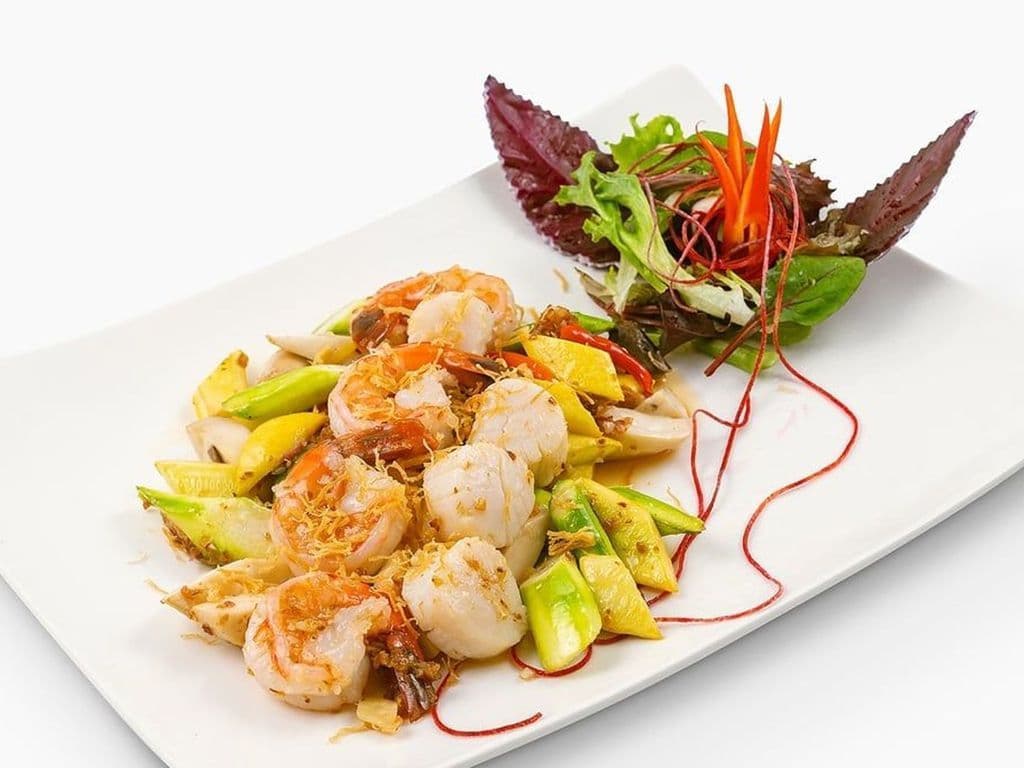 505 Prawns & Jumbo Scallops 極品醬爆蝦球帶子
