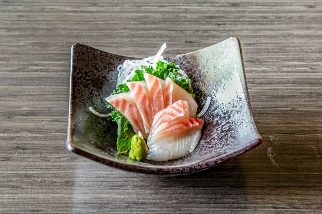 Red Snapper Sashimi