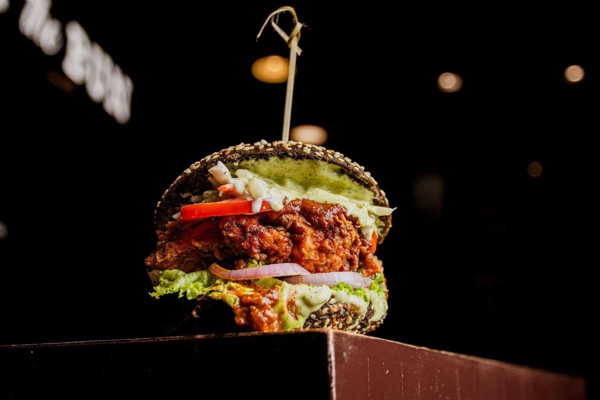 Butter Chicken Burger