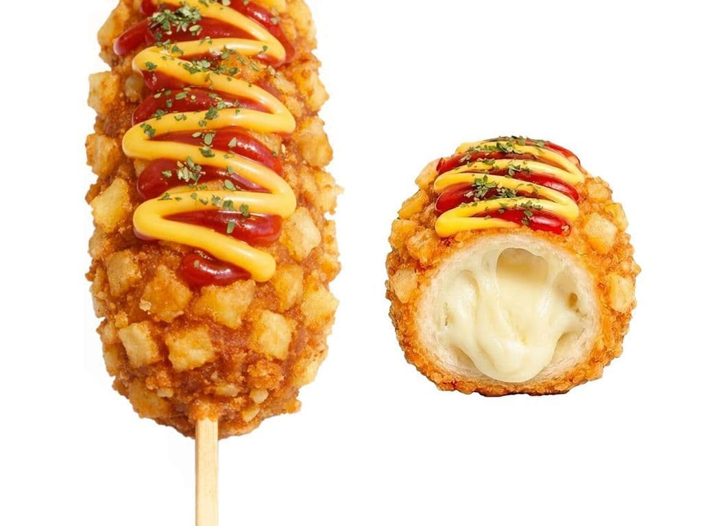 3 Potato corndog with Cheese Only (20% less of the Reg price)
