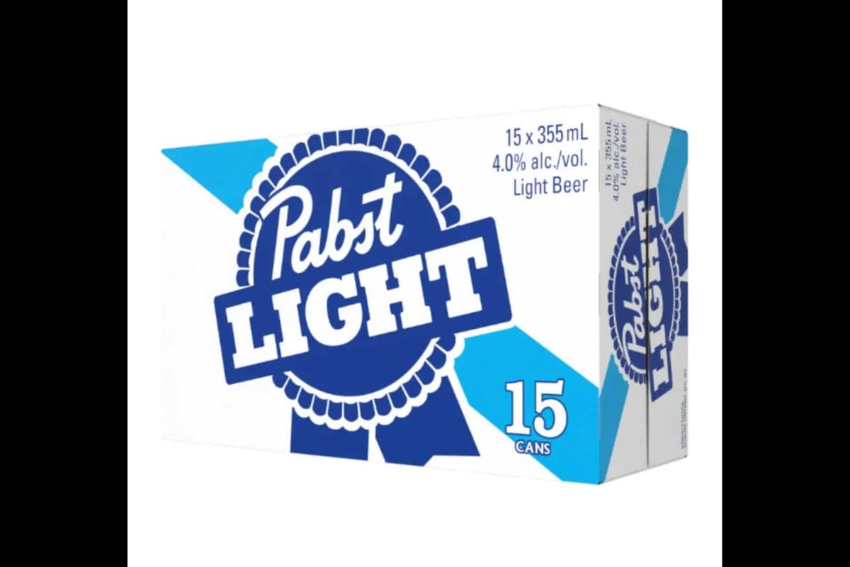 PABST LIGHT BEER (15 x 355ML)
