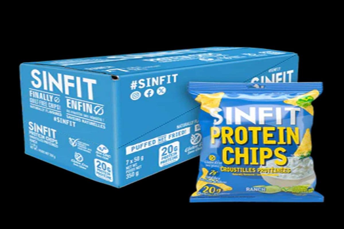 SIN FIT PROTEIN CHIPS RANCH (50G) (200 Cal)
