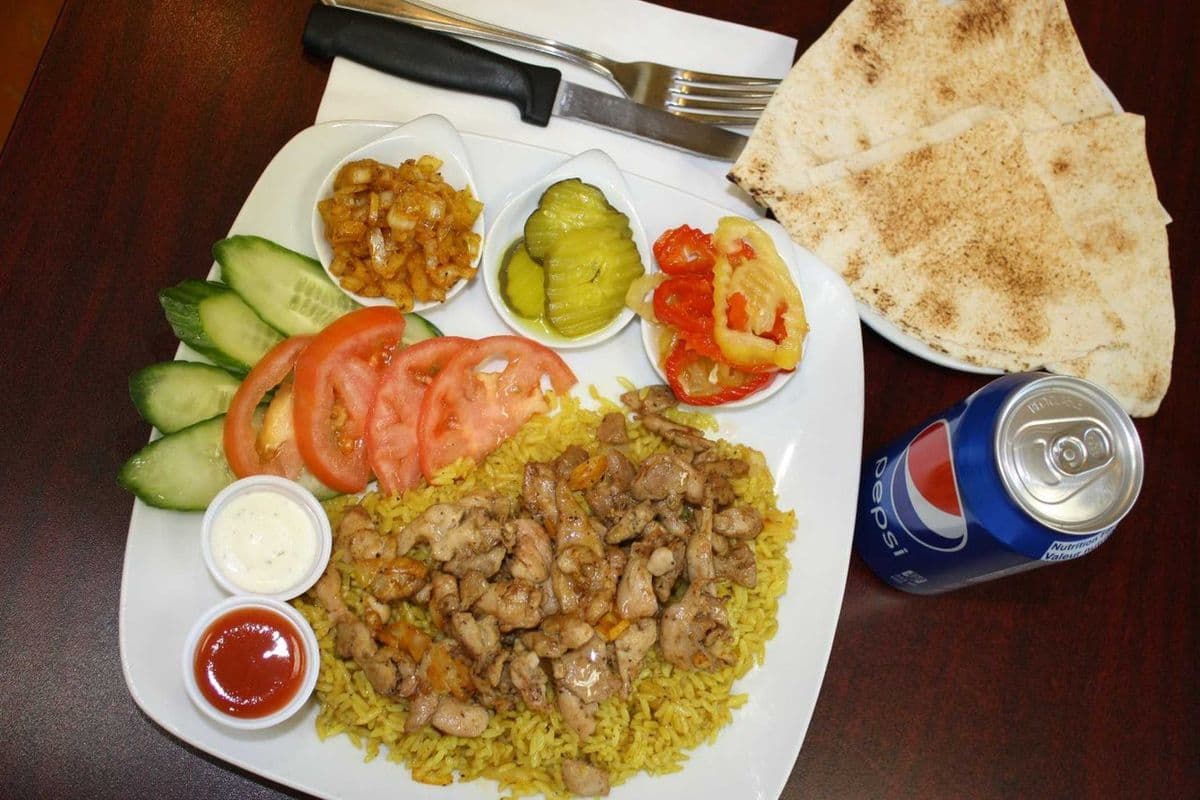Chicken Shawarma Rice Combo (HALAL)