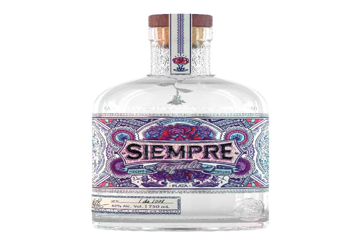 SIEMPRE TEQUILA PLATA 750 ML (1 x 750 ML)
