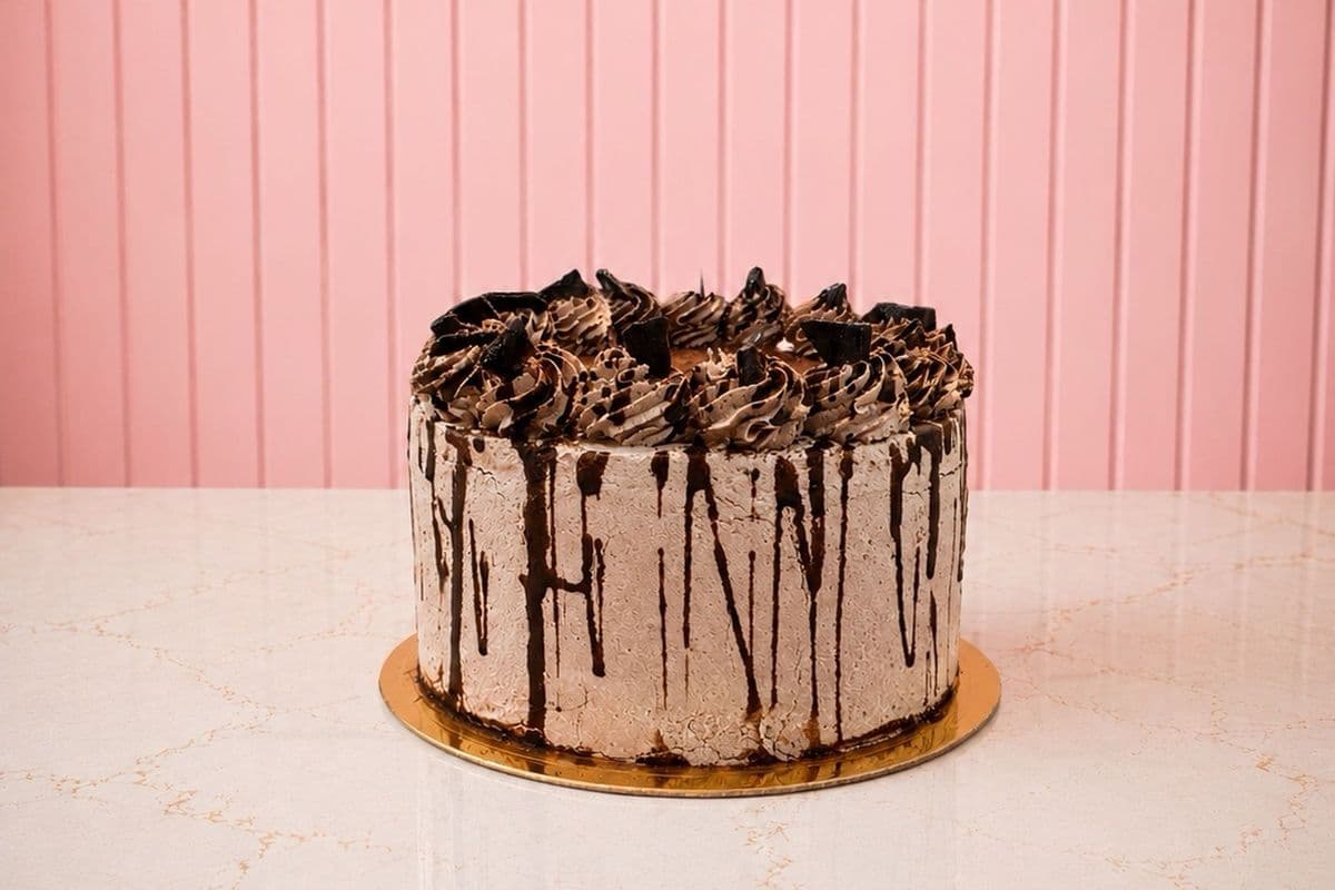 Eggless Chocolate Cake