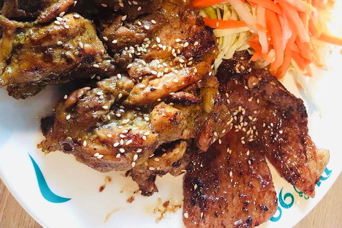 Grilled Lemongrass Pork Chop