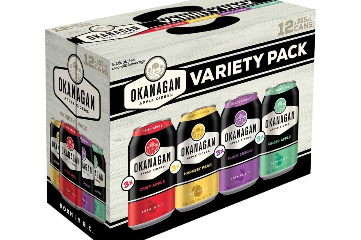 OKANAGAN VARIETY PACK 12 CANS ($7.00 OFF) (12 x 355ML)