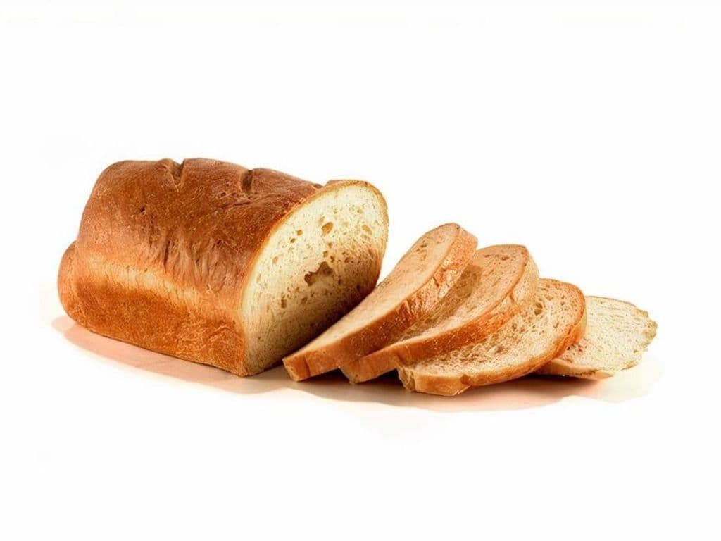 Brioche Bread Loaf - Sliced