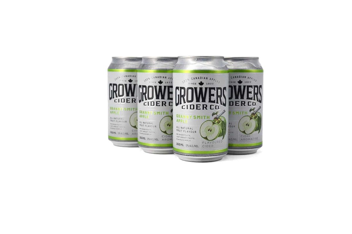 801905 - GROWERS GRANNY SMITH (6 x 355 ML (CANS))