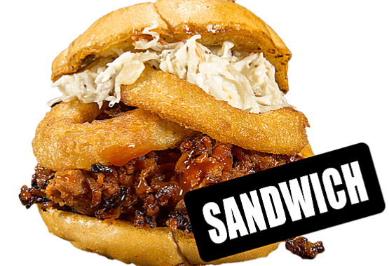 Pulled Pork Supreme Sandwich