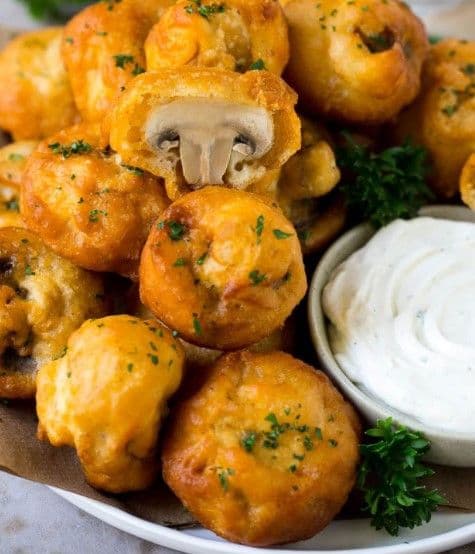 High End Bistro Fried Mushrooms (12 pcs)