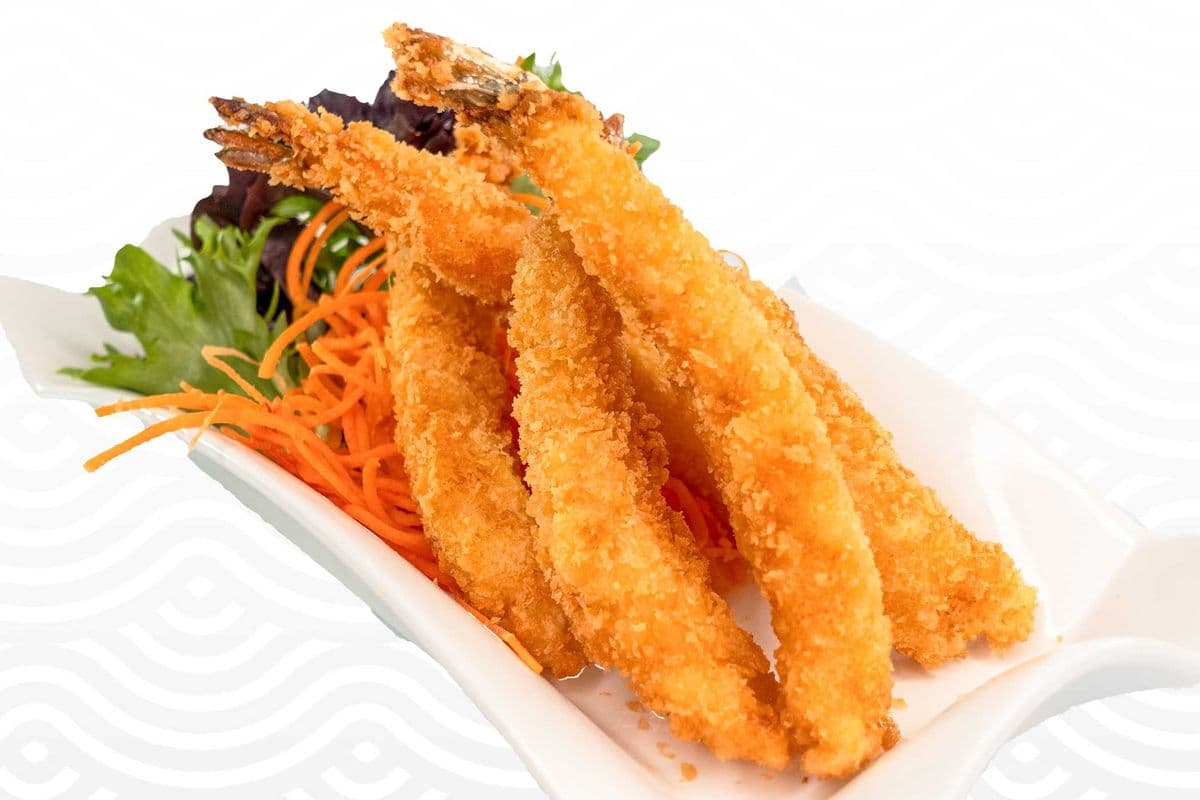 4. Crevettes tempura (3 mcx)