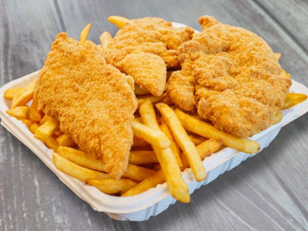 CHICKEN STRIPS W/ FRIES