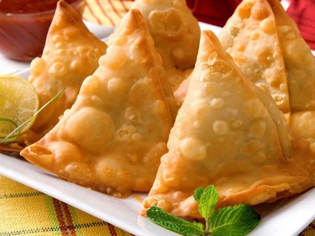 Vegetarian Samosa Symphony