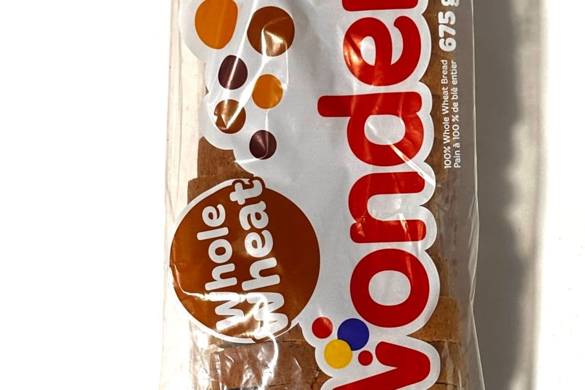 Wonder Bread 100% Whole Wheat Bread (675g)