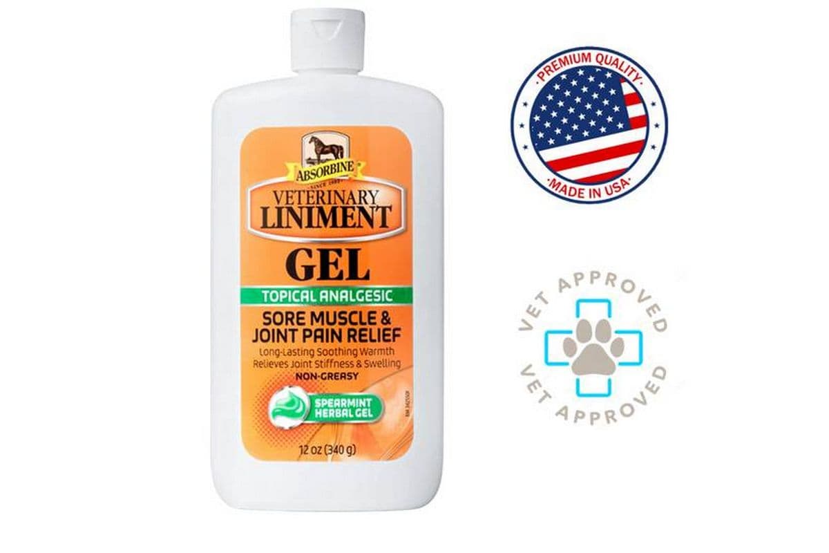 AnimalPro Products Absorbine Veterinary Liniment Gel (340 g)