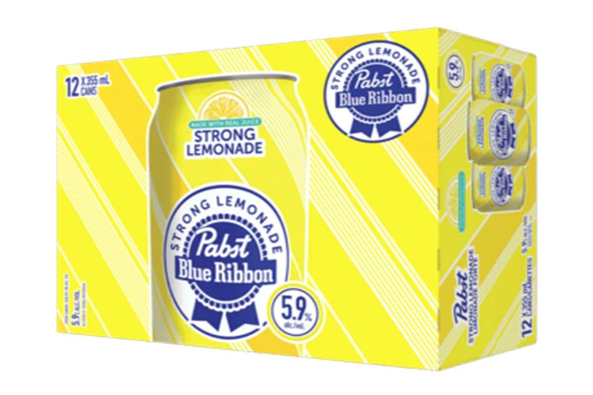Pabst Strong Vodka Soda Lemonade 12 cans (12 x 355 ML)