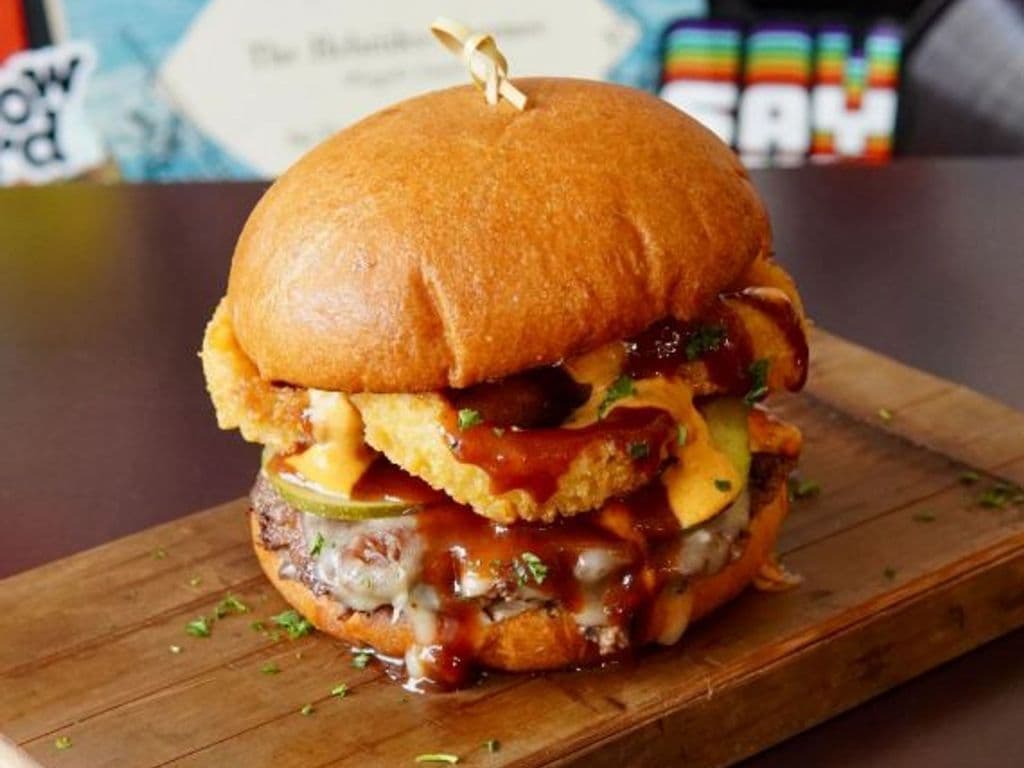 Onion Ring Smash - August Burger of the Month