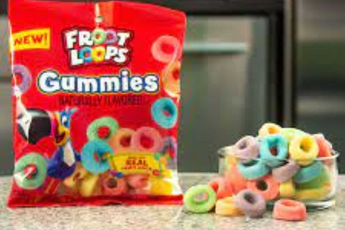 Froot Loops Gummies Bag
