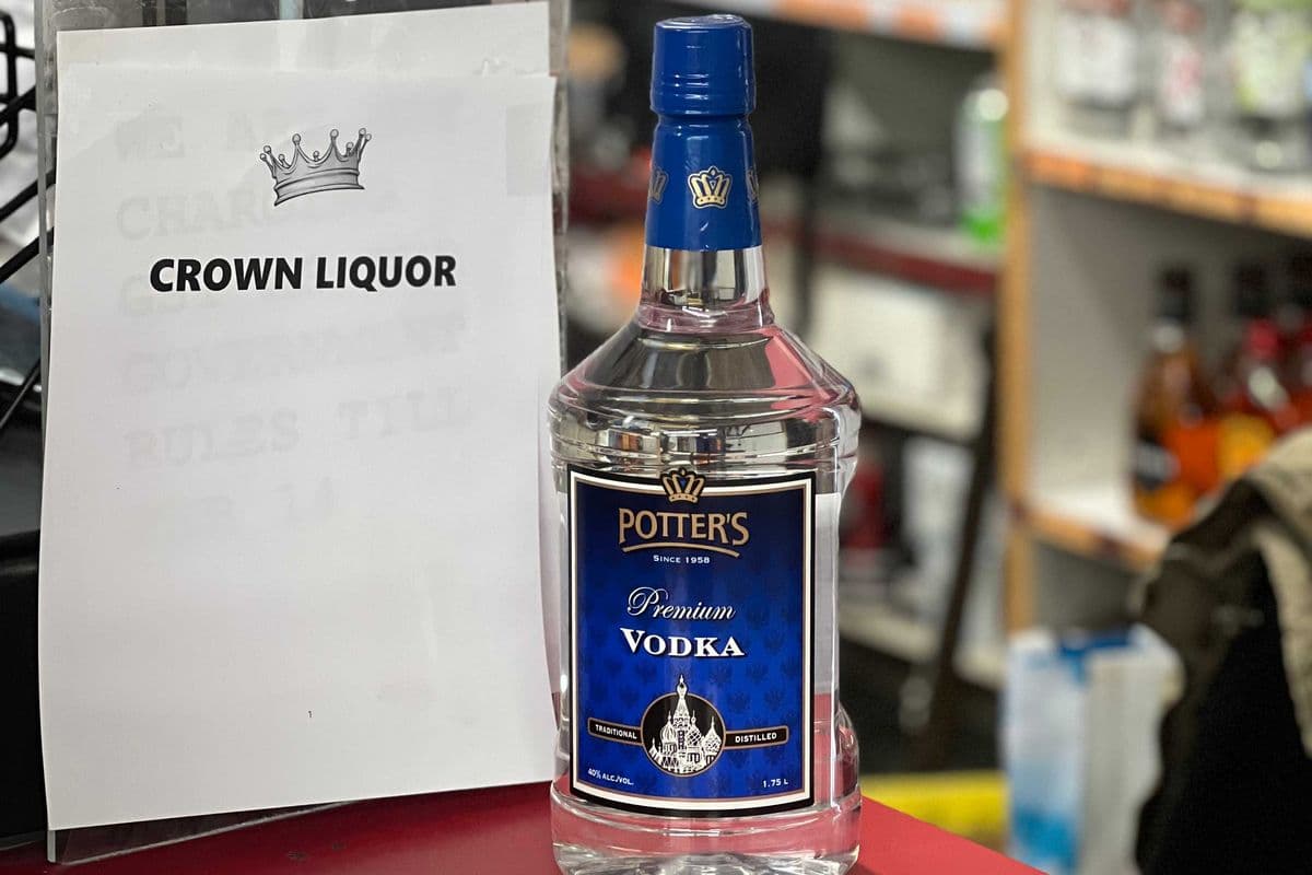 Potter's vodka (1 x 1.75l)