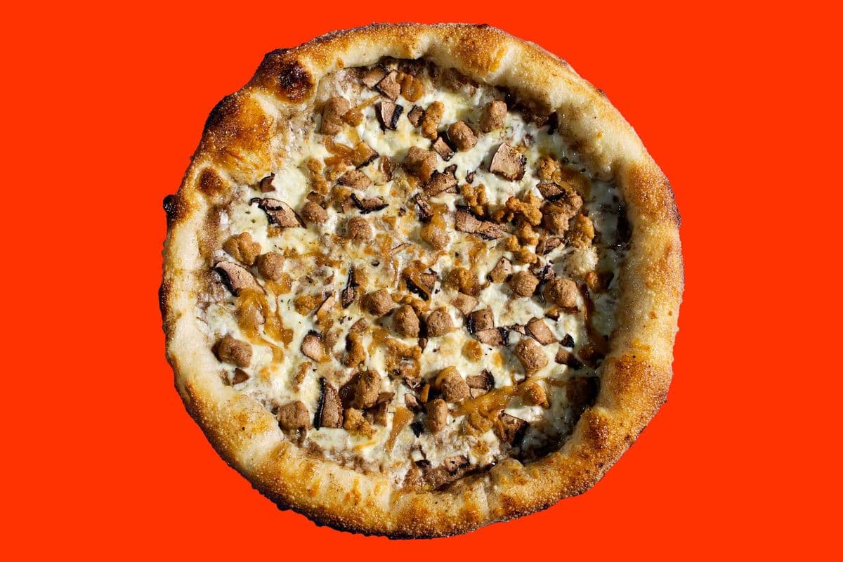 Little Meatball Pizza