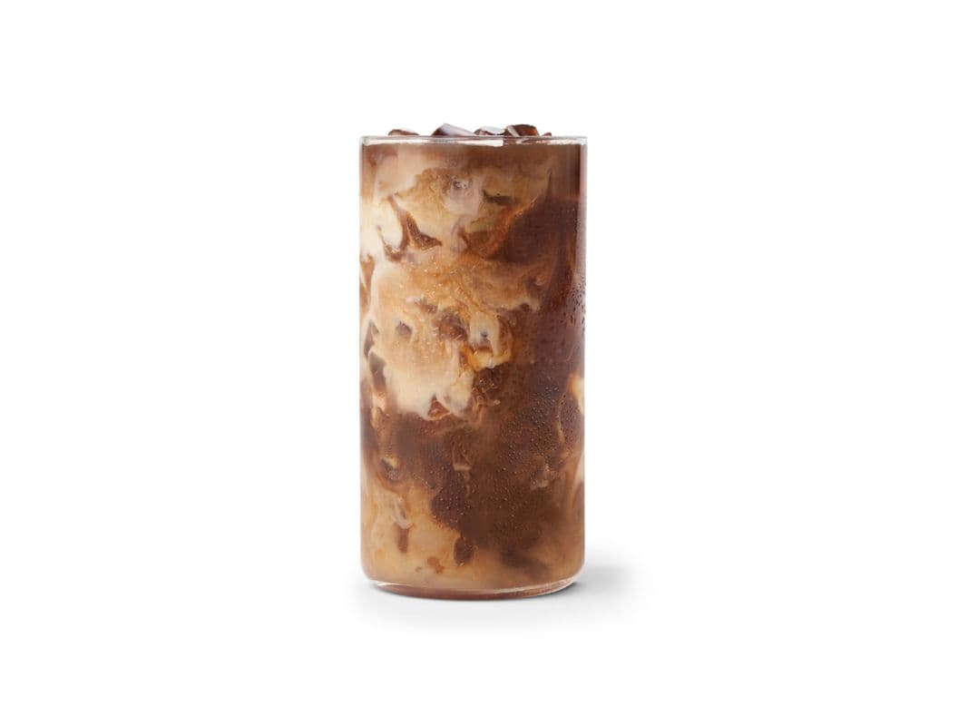 Grand Cold Brew crémeux Caramel Frosty® / Caramel Frosty® Cream Cold Brew (Cals: 310)
