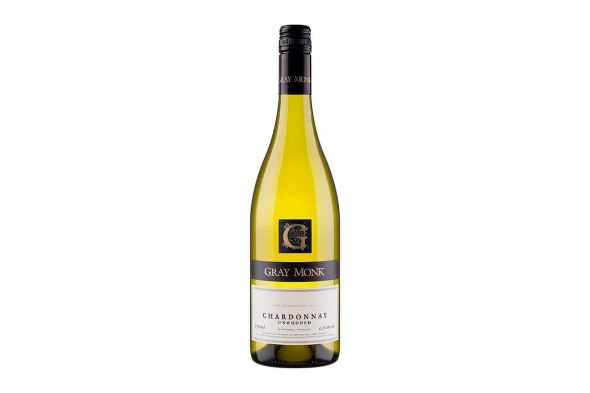 Gray Monk Unwooded Chardonnay (Ca) (750 ml) (1 x 750ML)