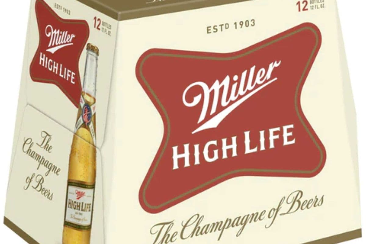 Miller High Life (12 x 355 ml Bottles)