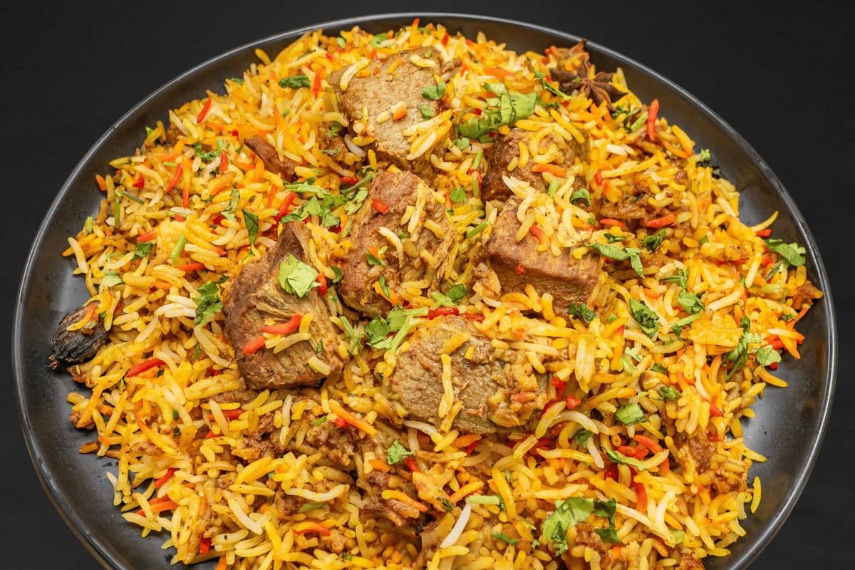 Masalaydar Boneless Beef Biryani