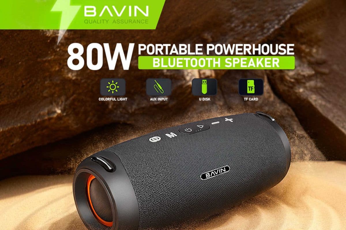 Bavin BM38 Portable Outdoor Wireless Bluetooth Speaker