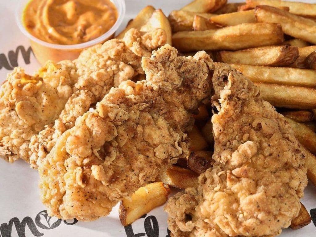 FLAMOS CHICKEN STRIPS MEAL