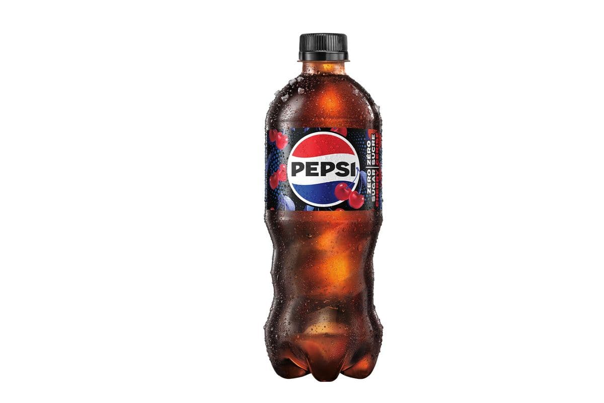 Pepsi® Zero Sugar Cherry Cola (Side)