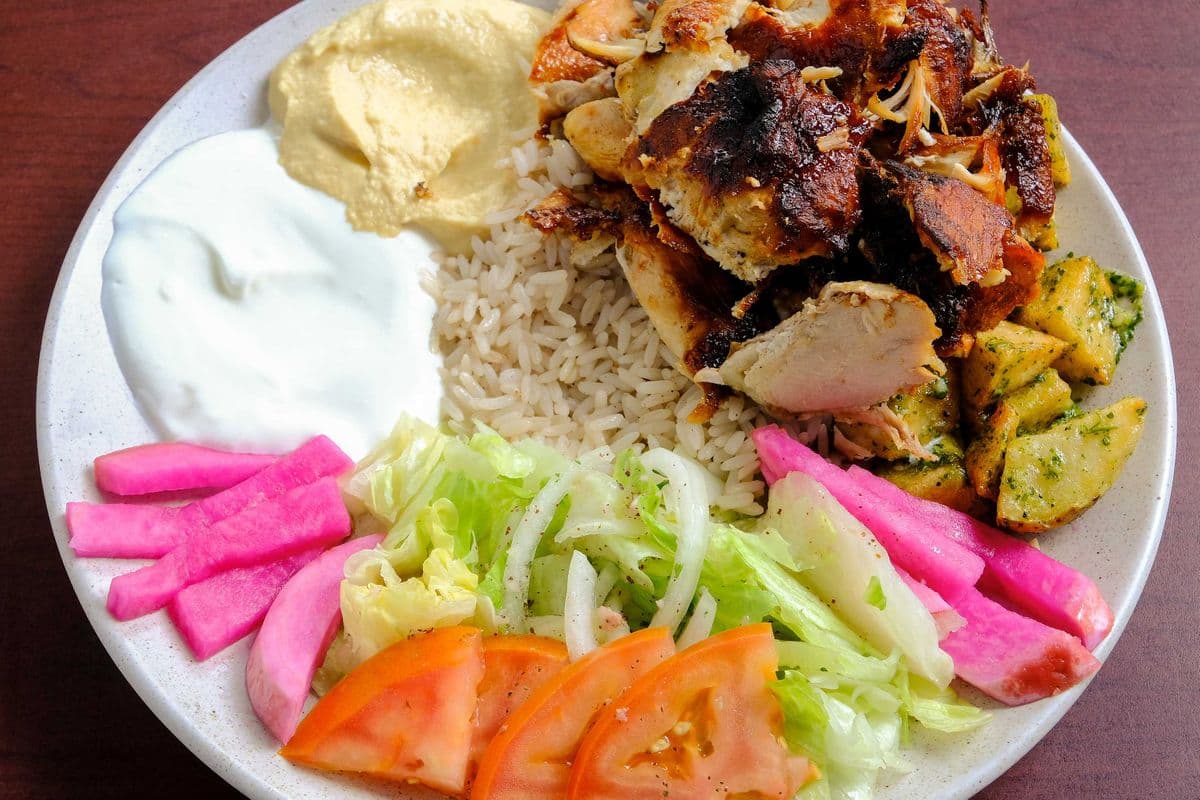 Shawarma Sandwich Platter