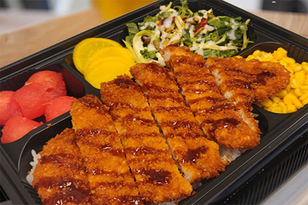 Pork Cutlet Bento